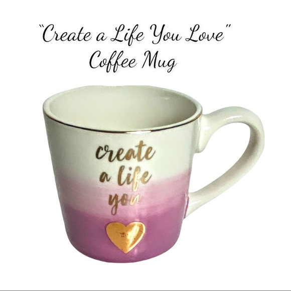 Modern Expressions “Create a Life You Love" Mug - Picture 1 of 12